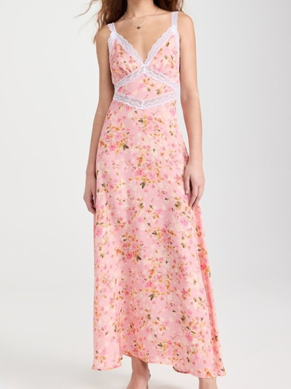 Resa Selena Dress in Pink Floral